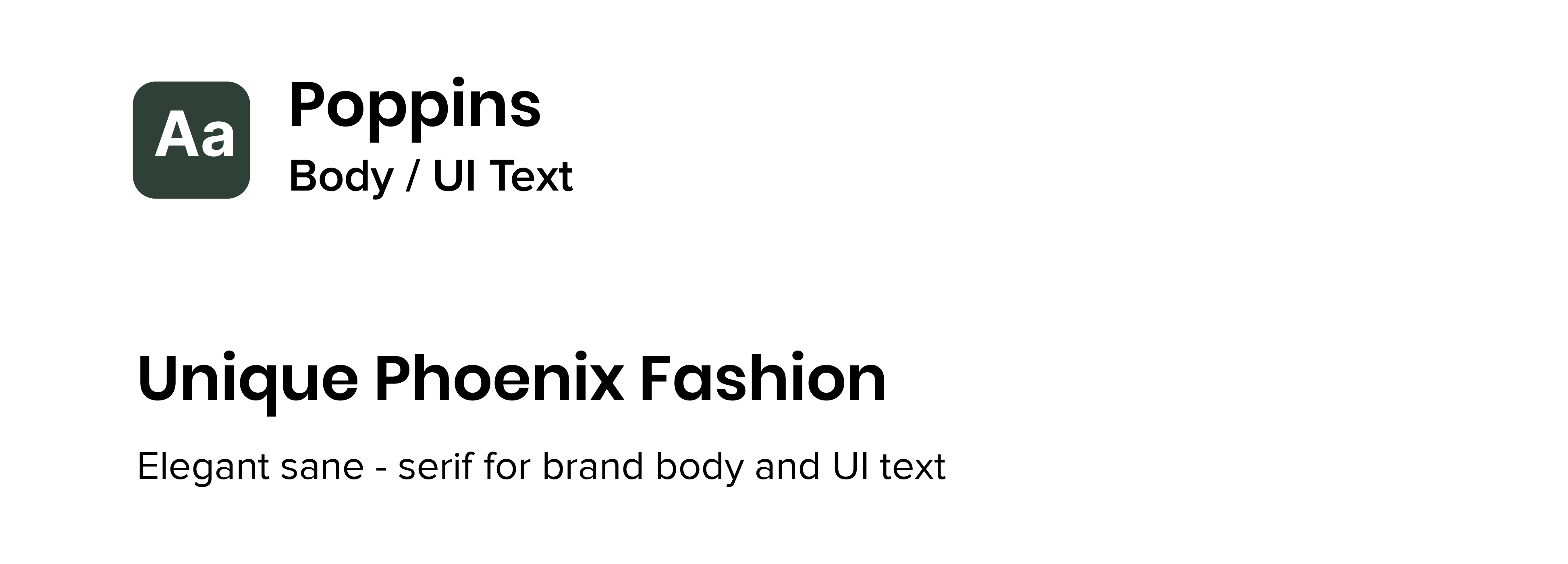 Playfair Display font sample