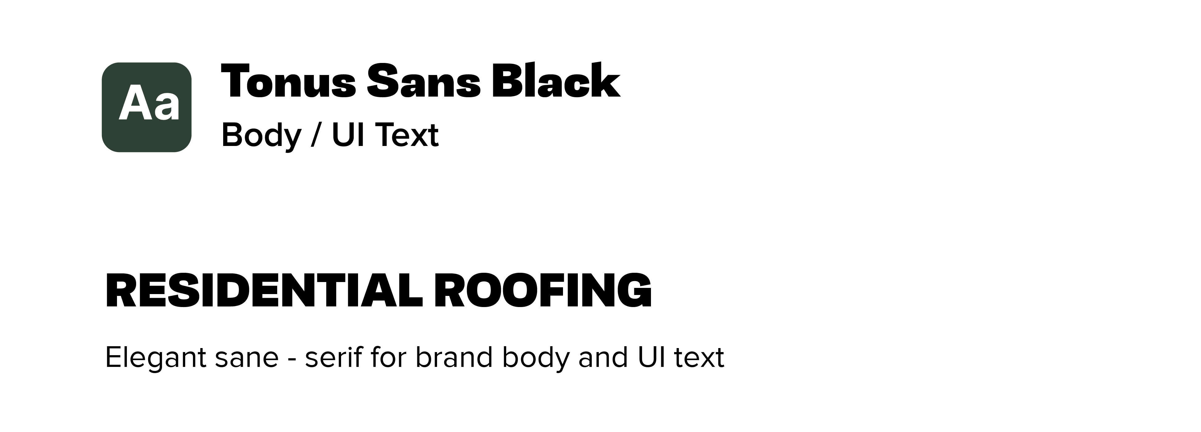 Playfair Display font sample